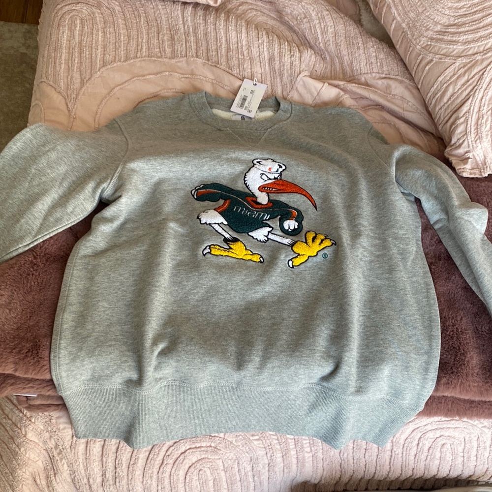 University of Miami sweatshirt